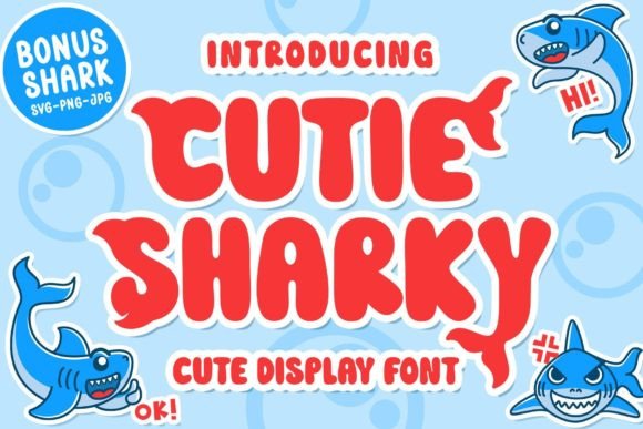 Cutie Sharky: A Font That Makes Your Brand Friendly