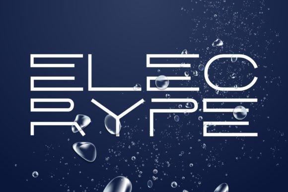 Electrype: A Display Font Designed for Digital Visibility