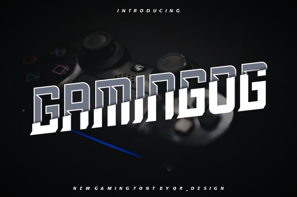 Gamingog Font: A Bold and Authentic Display Typeface