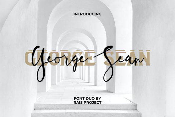 George Sean: A Font Pair for Editorial Elegance