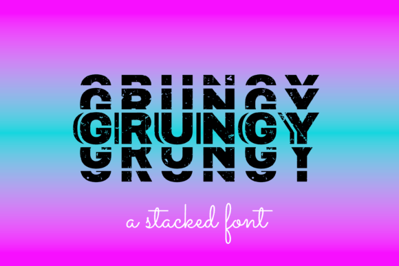Grungy: A Display Font for Authentic Business Brands
