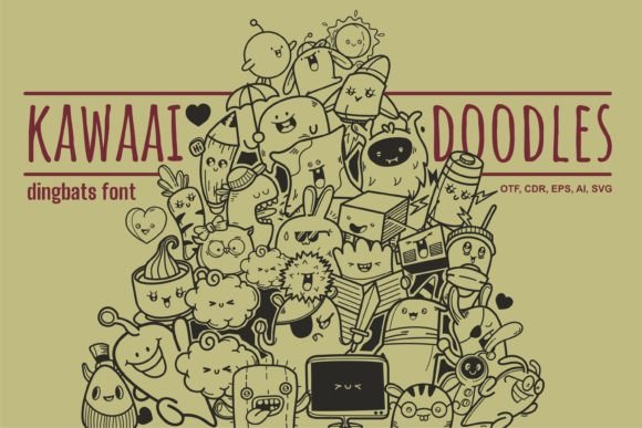 Kawaai Doodles: A Font That Makes You Smile