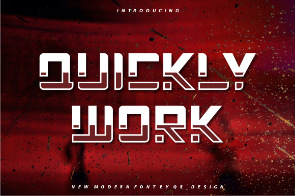 Master Modern Marketing Messages with the Quickly Work Font