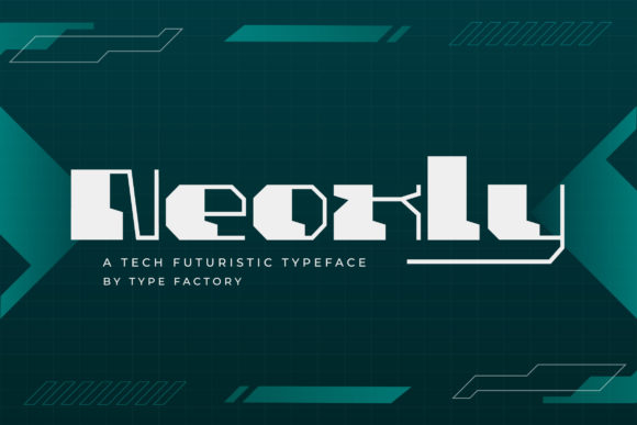 Neoxly: The Futuristic Display Font for Digital Creators
