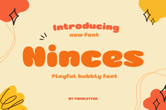 Ninces: A Warm Display Font for Handmade Products