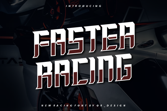Why Faster Racing is the Bold Font That Sharpens Your Brand